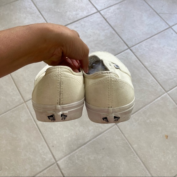 Vans White skateboard Boat casual Shoes Size 9 - Picture 12 of 16